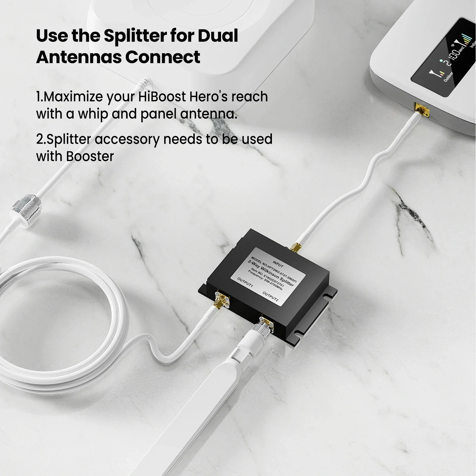 HiBoost 2-way splitter kit - Image 5